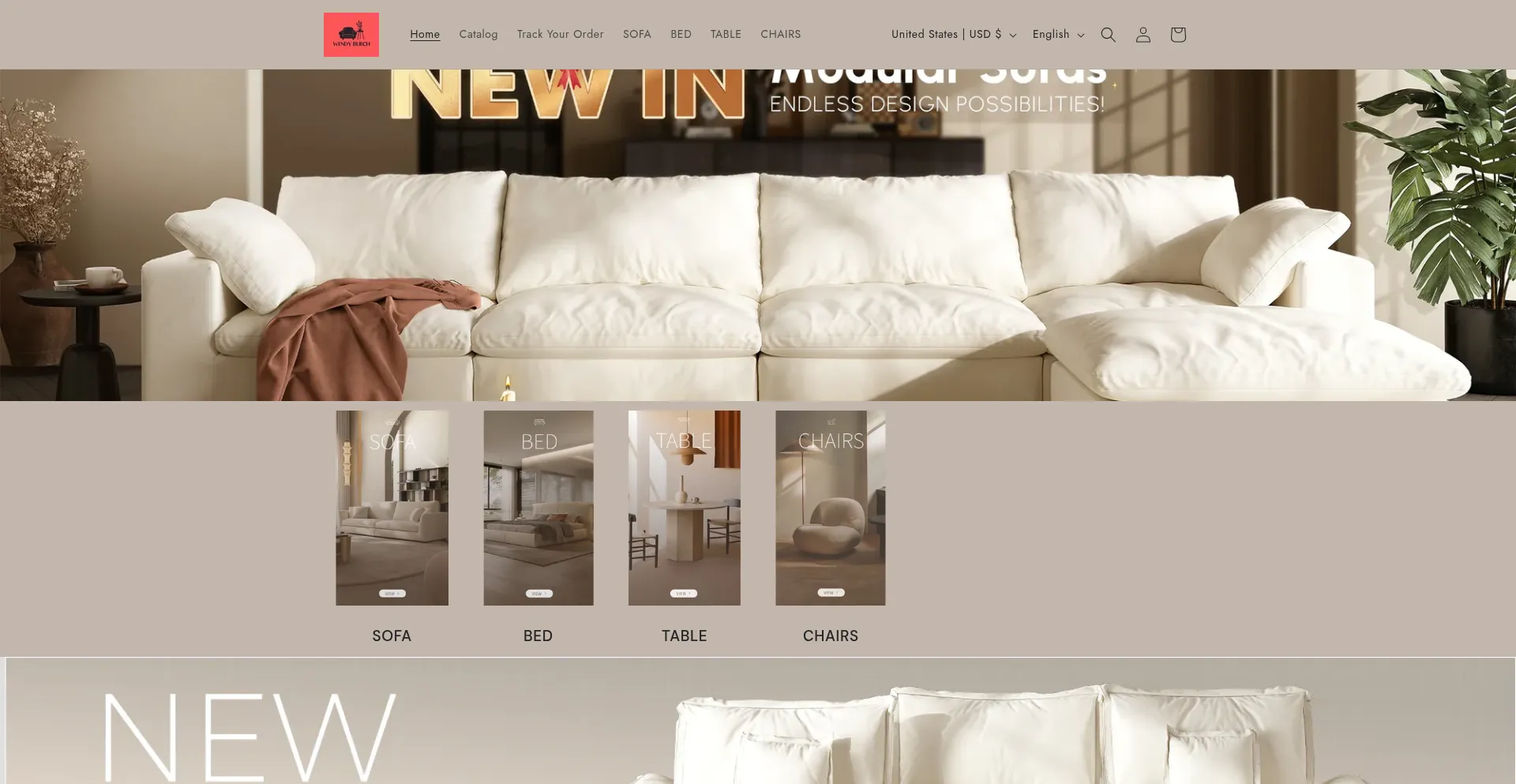 Website screenshot of Wendyburchdeal.shop