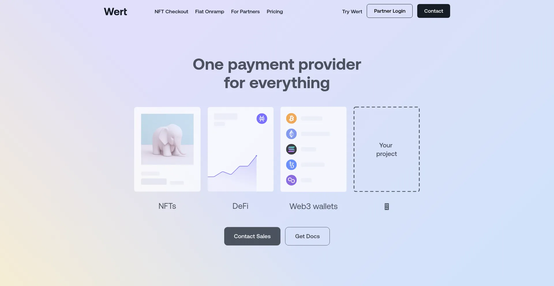 Wert.io Screenshot