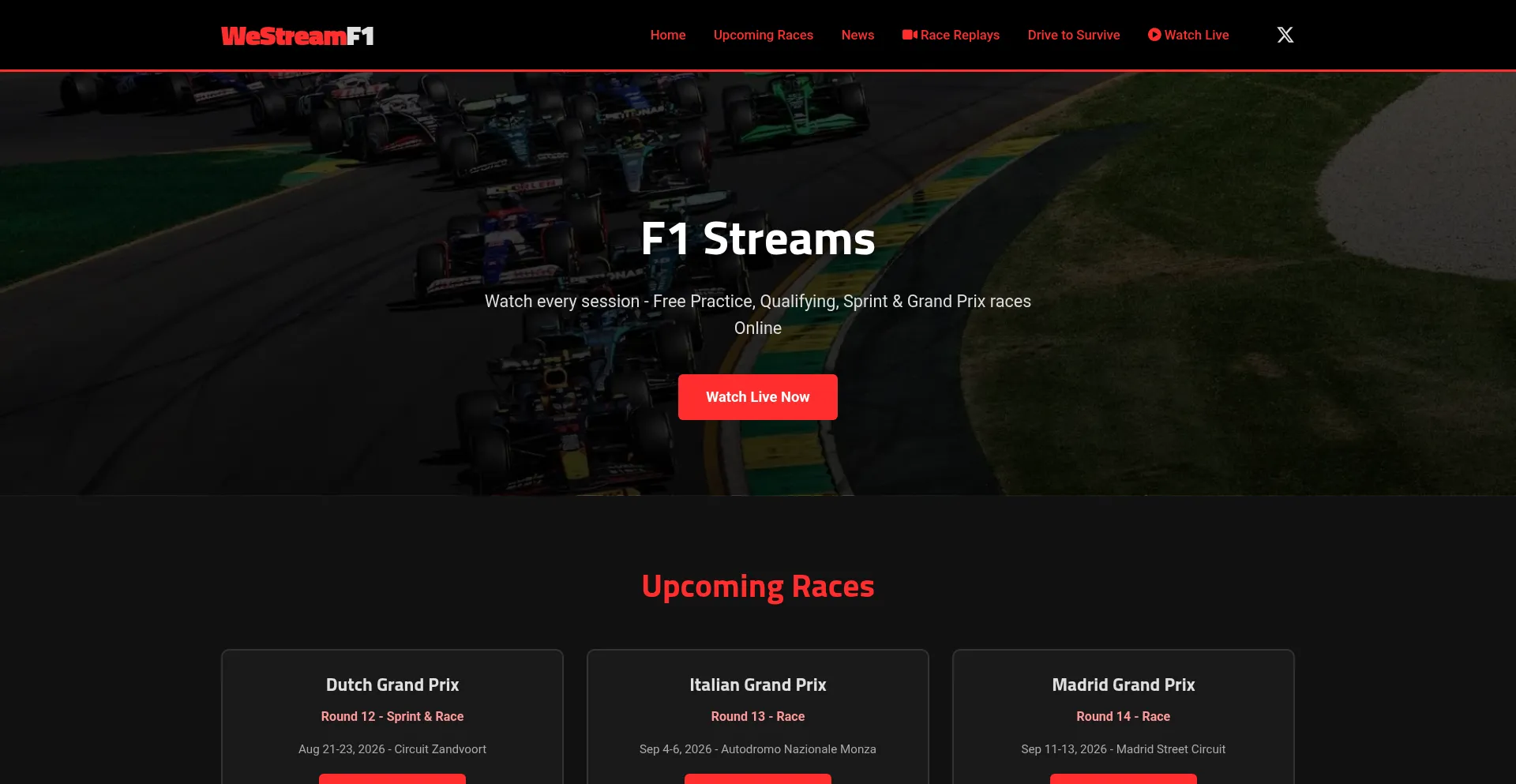 Westreamf1.com