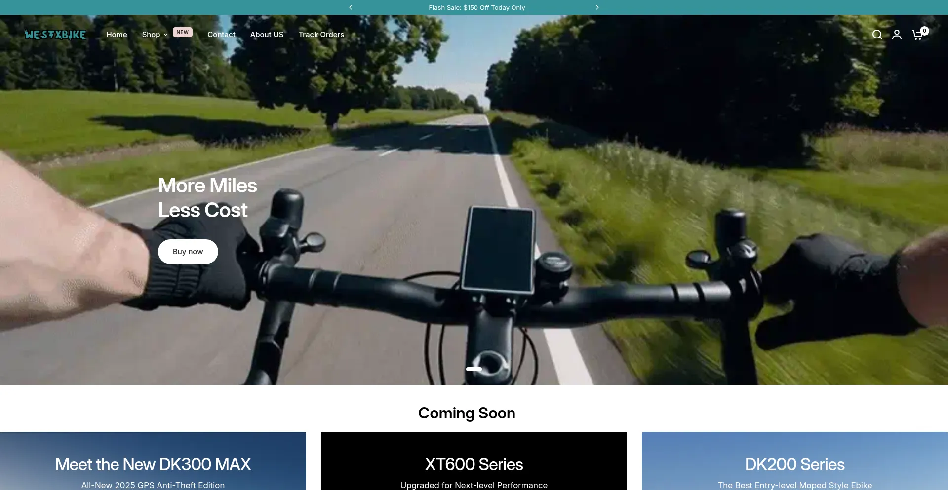 Westxbike.com Screenshot