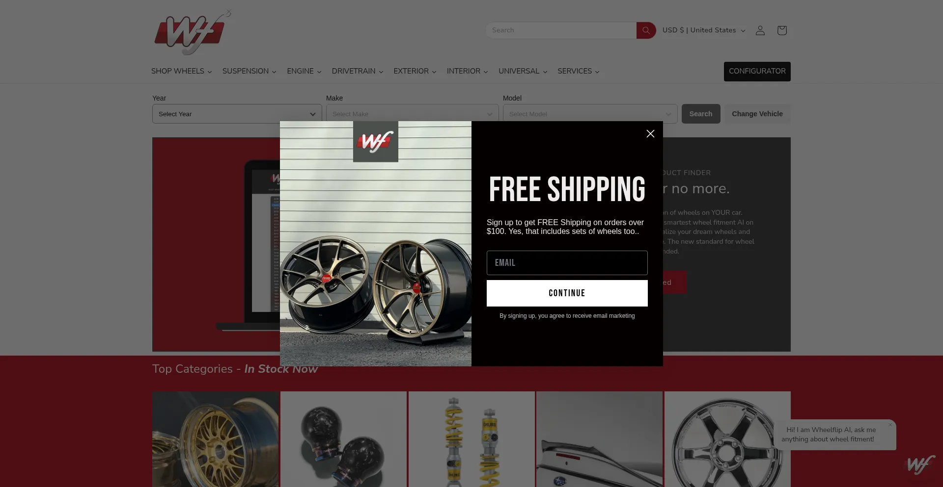 Wheelflip.com Screenshot