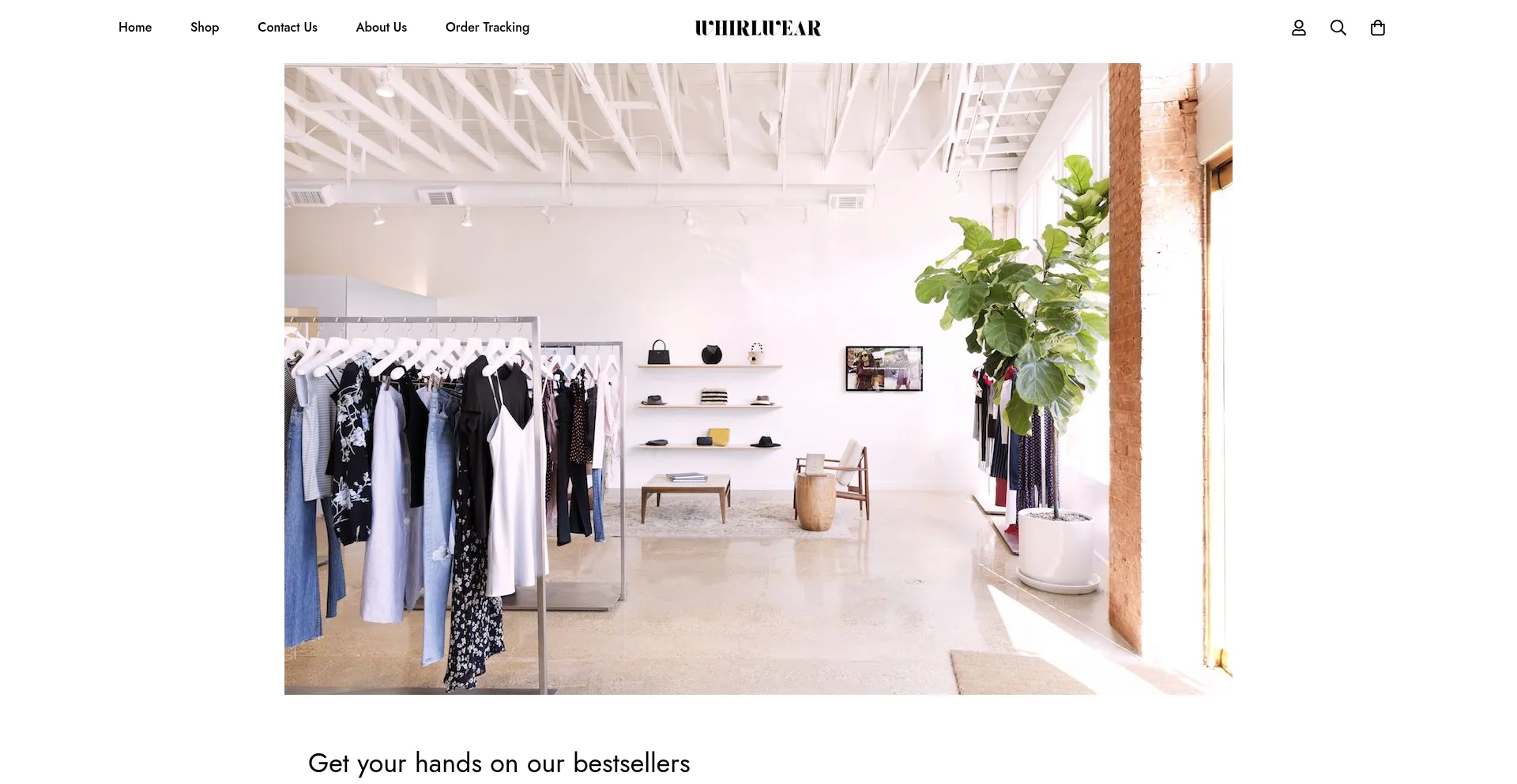 Whirlwear.com Screenshot