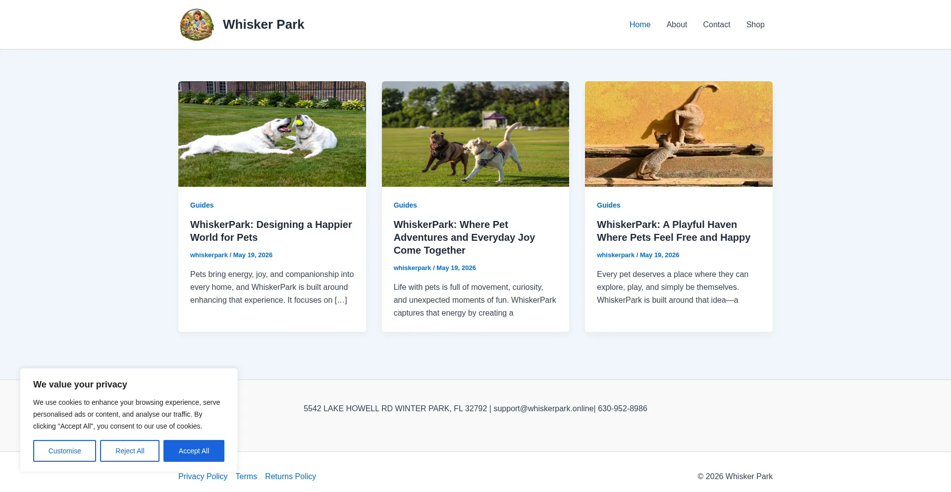Whiskerpark.online