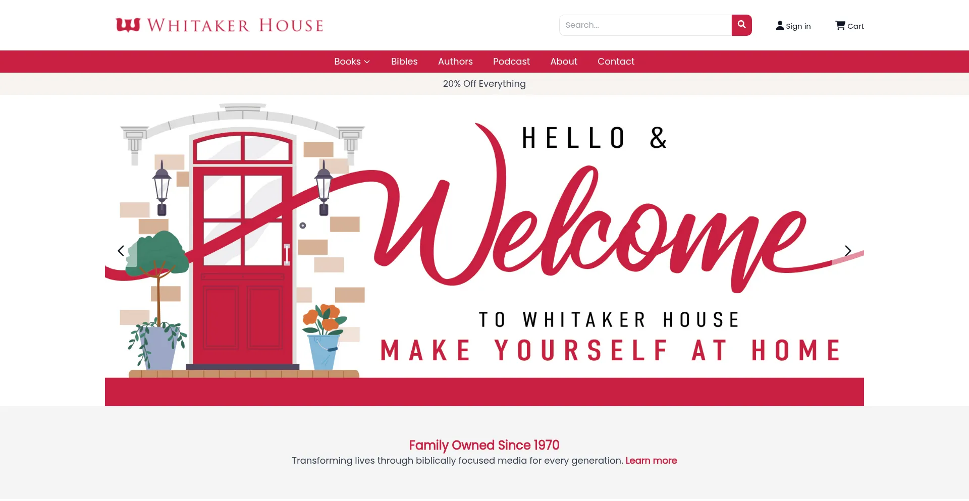 Whitakerhouse.com Screenshot