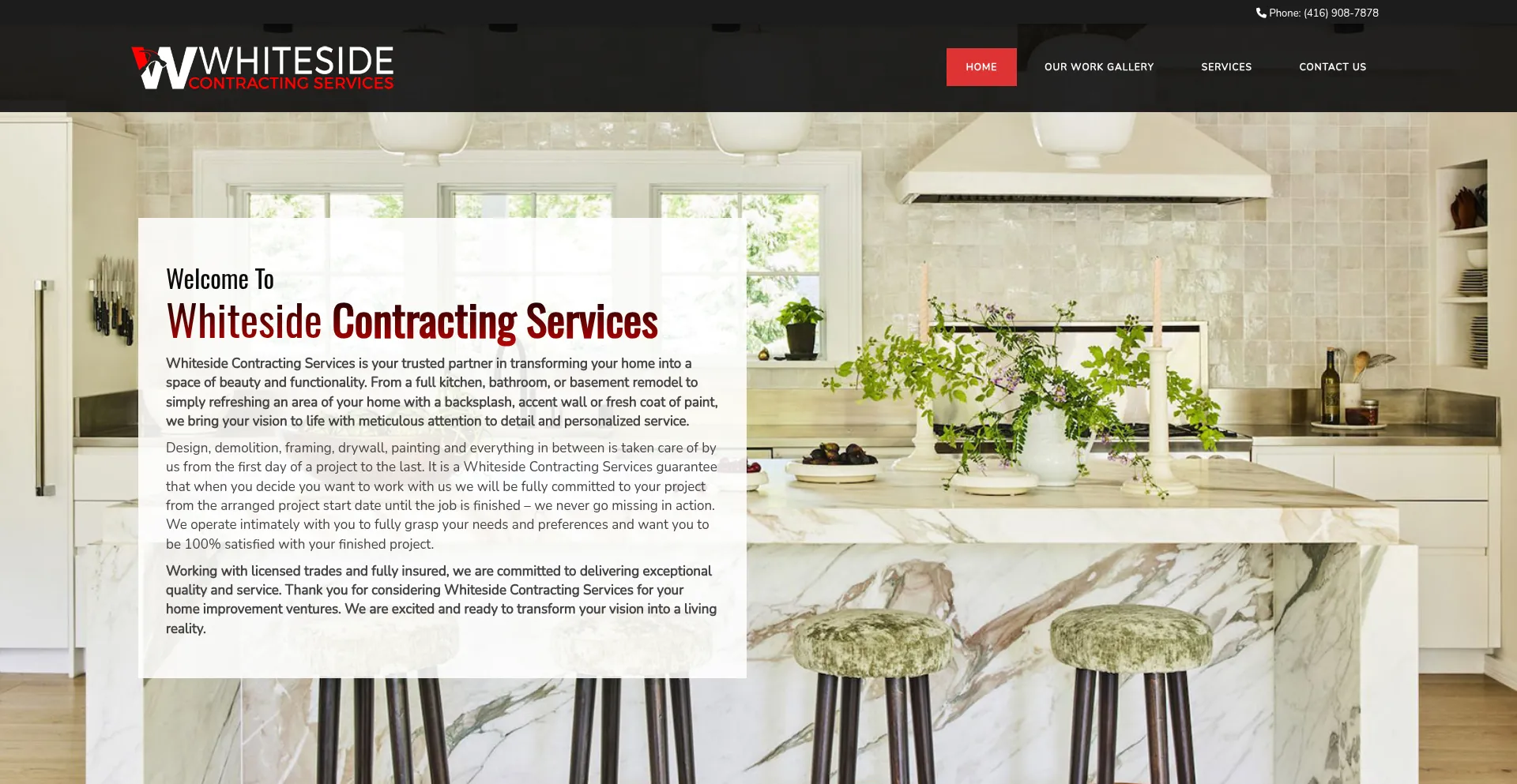 Whitesidecontracting.com