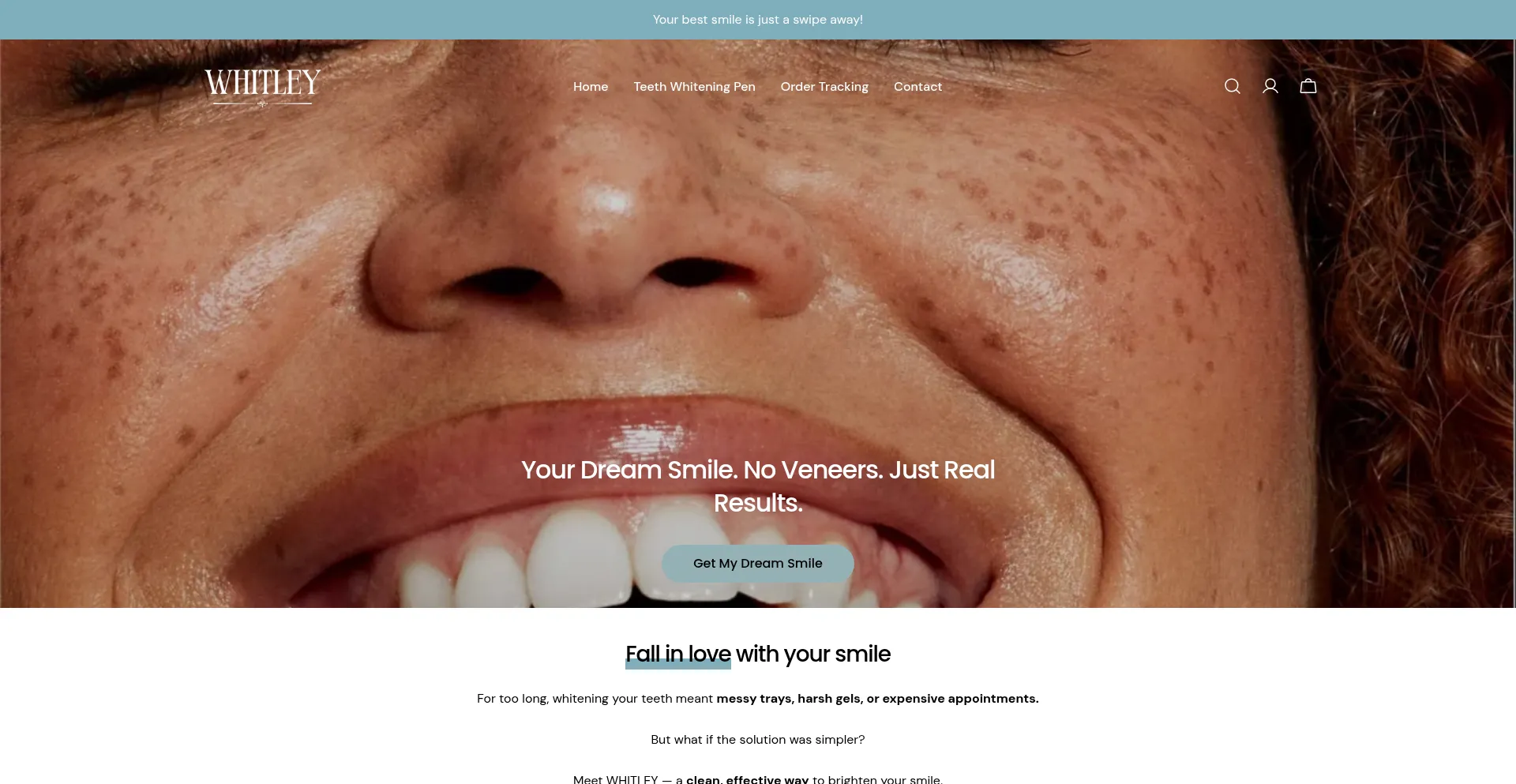 Website screenshot of Whitley-uk.com