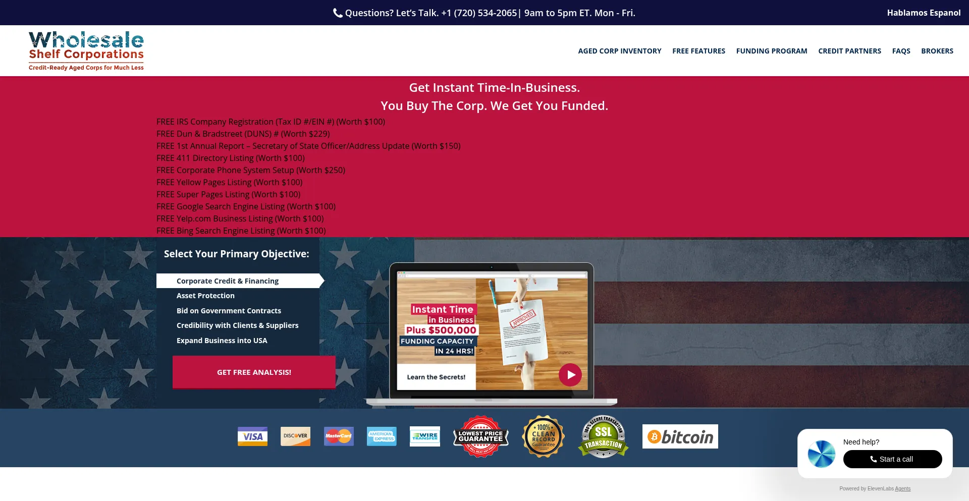 Is Wholesaleshelfcorporations.com Safe?