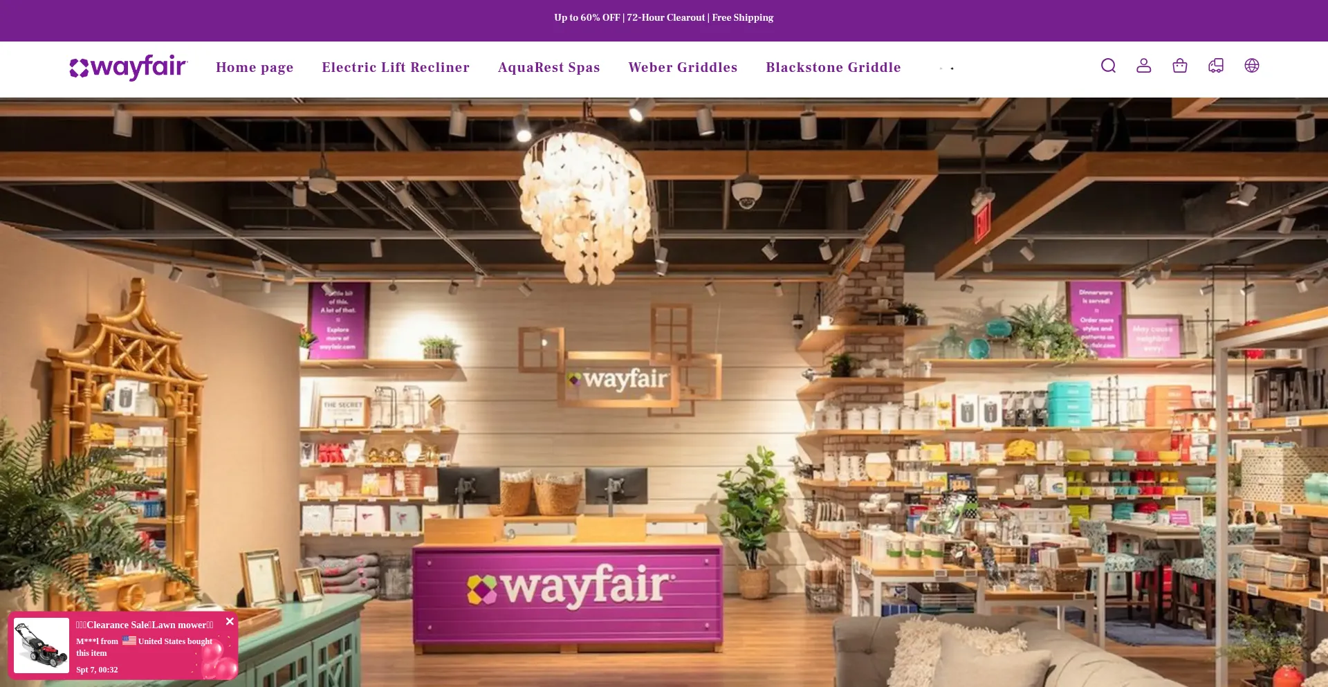 Website screenshot of Wiaausjya.shop