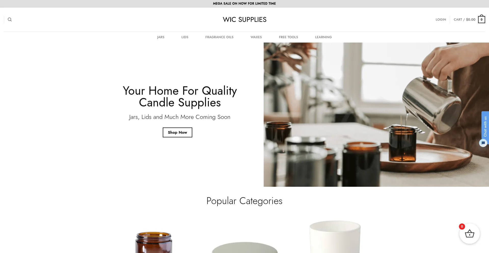 Wicsupplies.com Screenshot