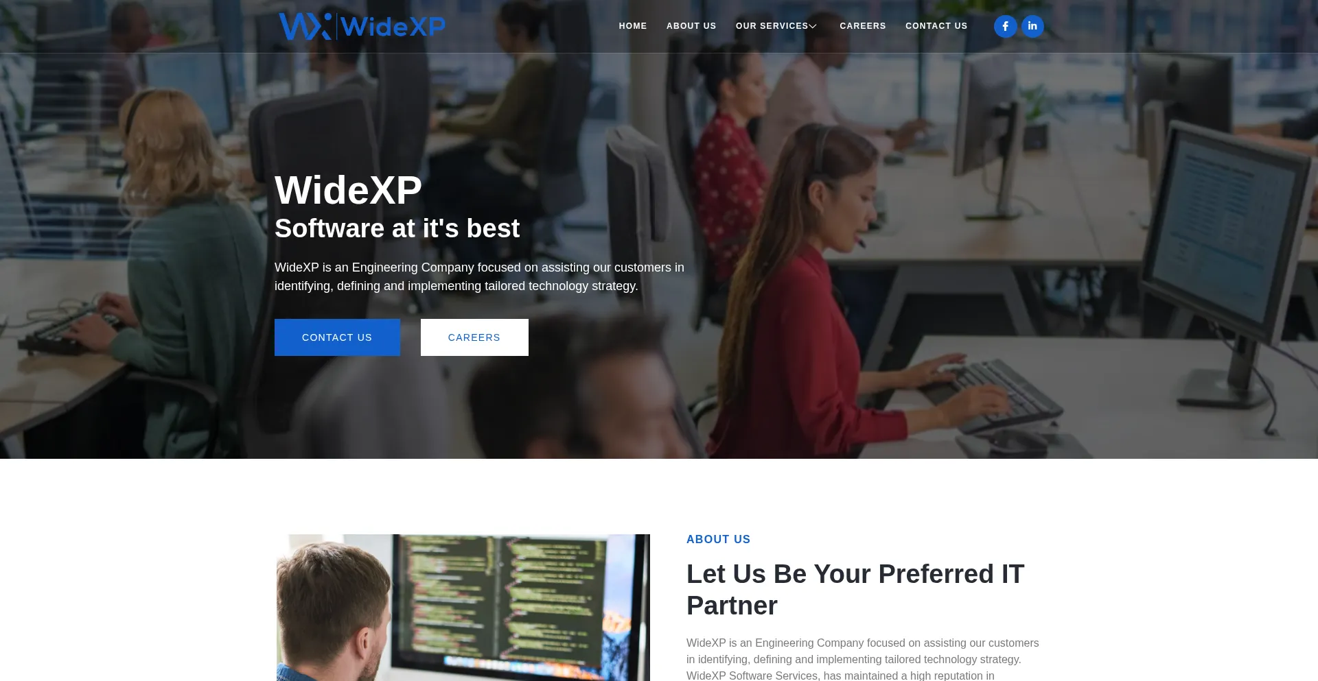 Widexp.com Screenshot