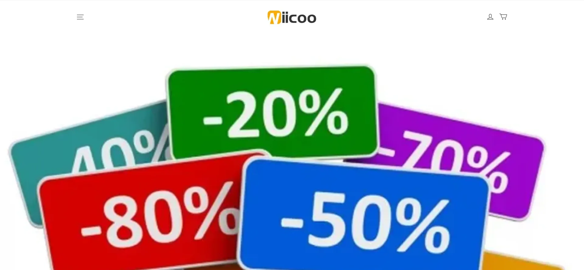 Website screenshot of Wiicoo.shop