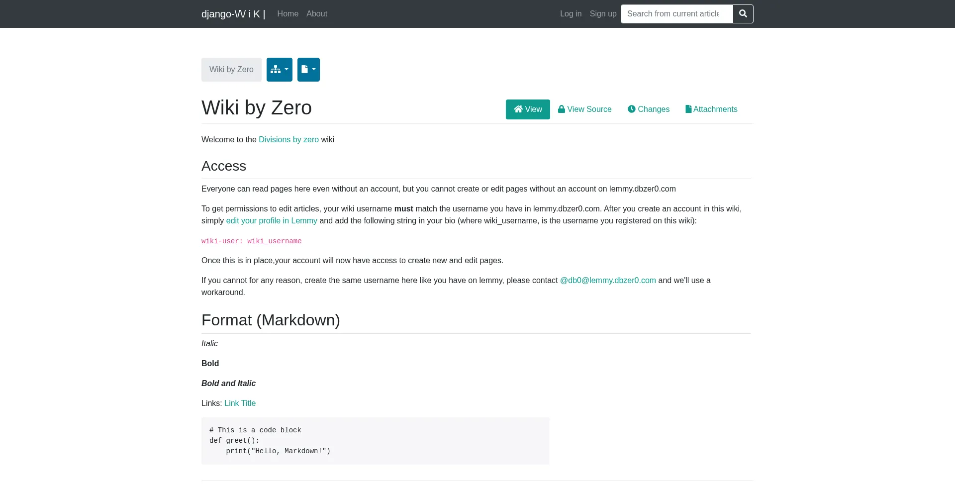 Wiki.dbzer0.com
