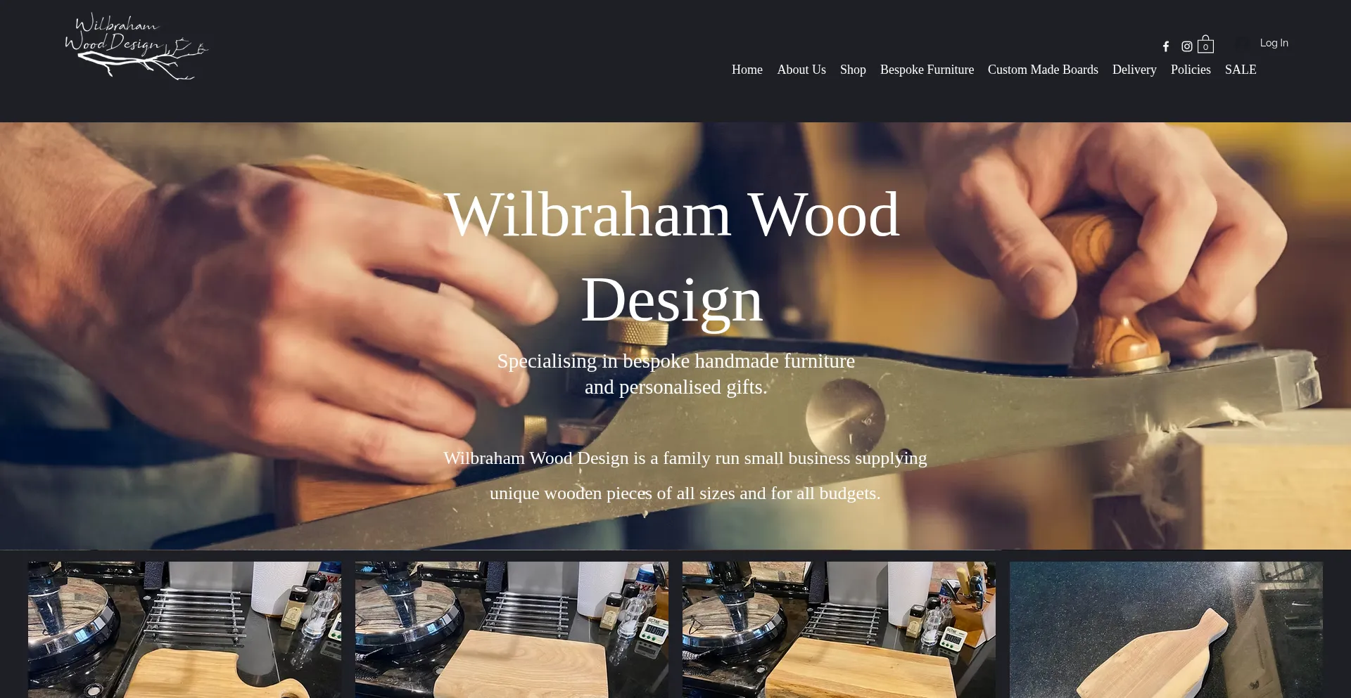 Wilbrahamwooddesign.com Screenshot