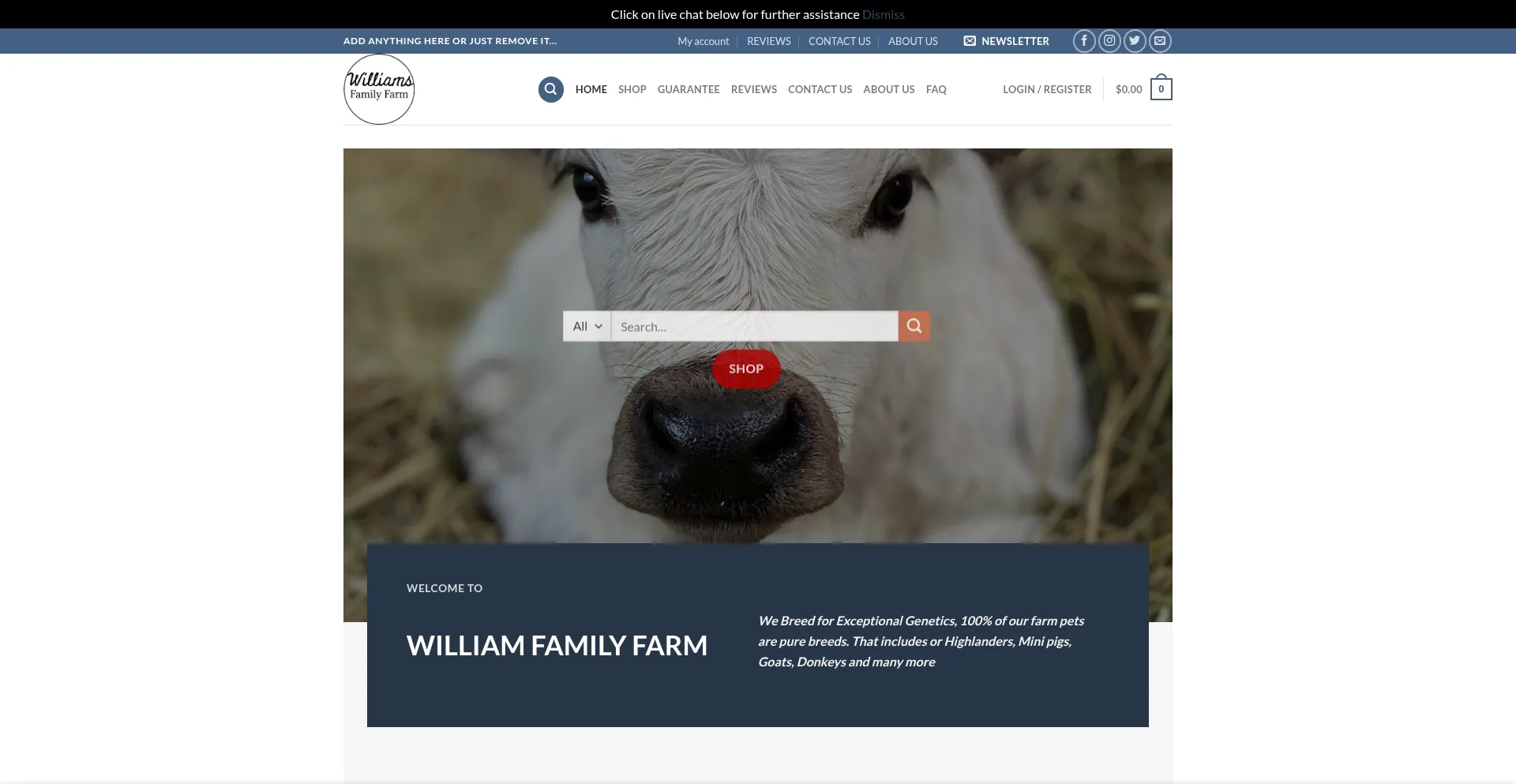 Williamfamilyfarm.com