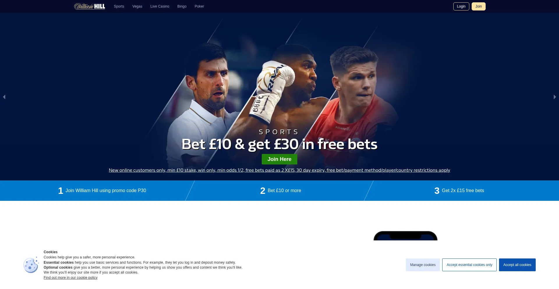 Williamhill.com Screenshot