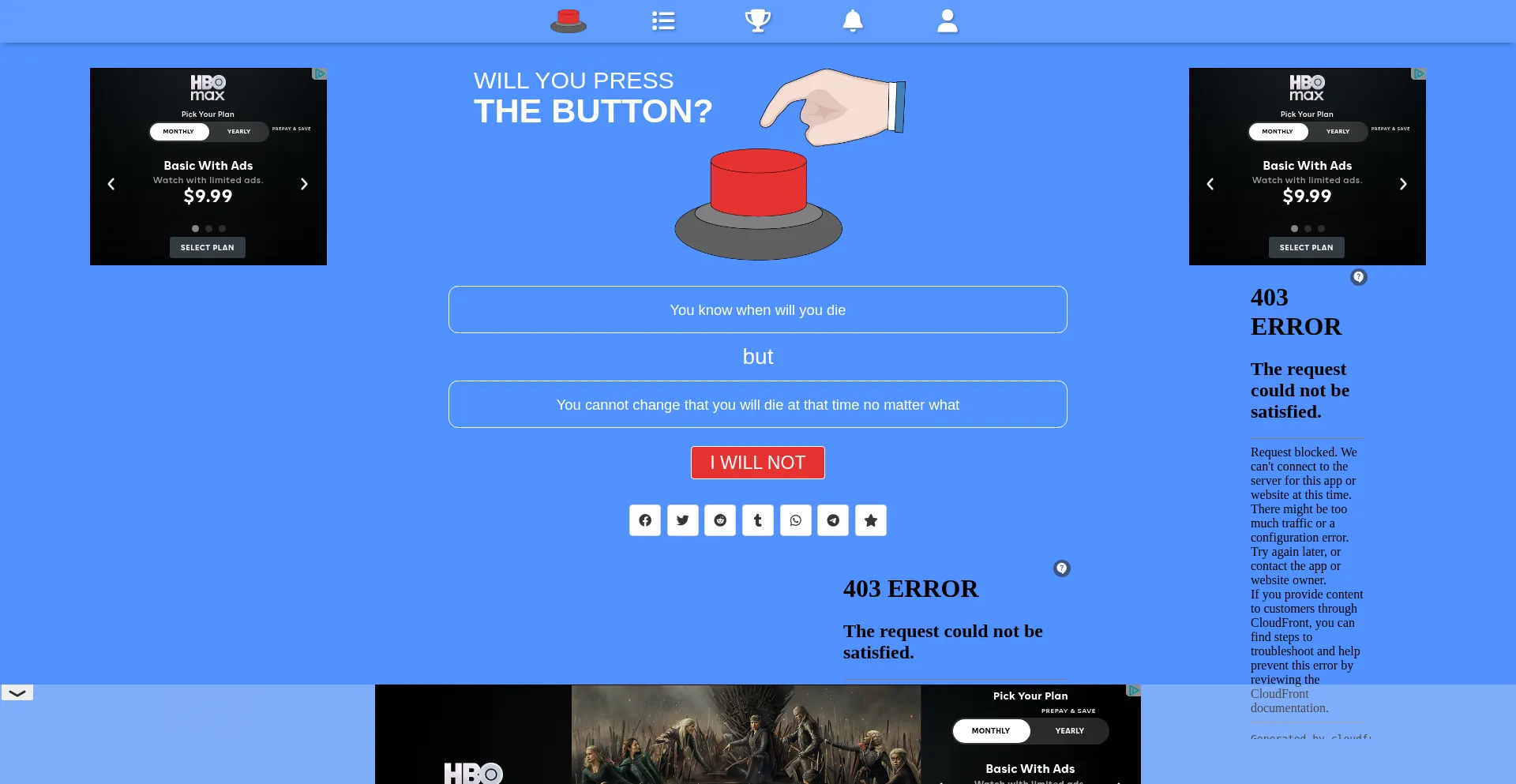 Willyoupressthebutton.com