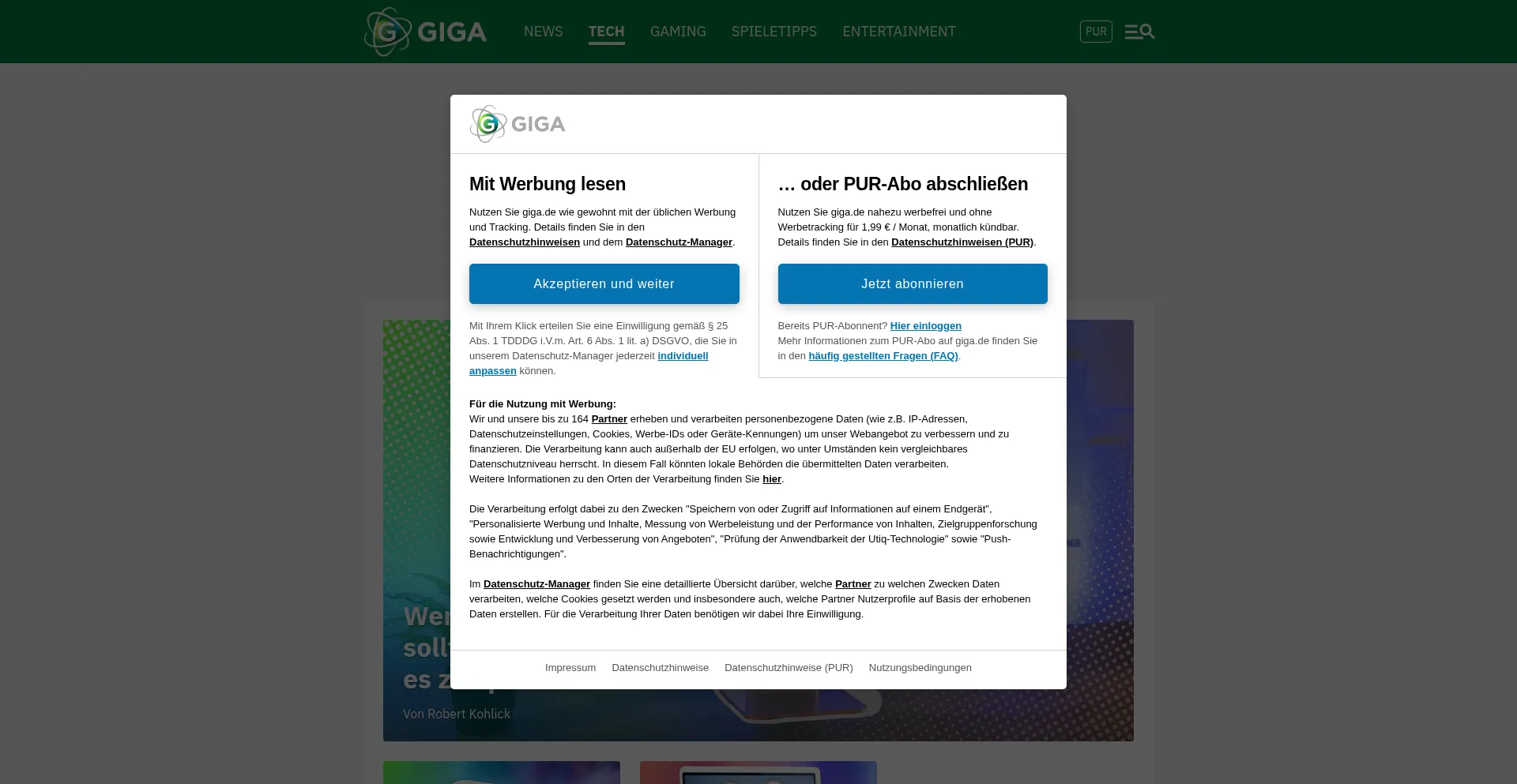 Website screenshot of Winload.de