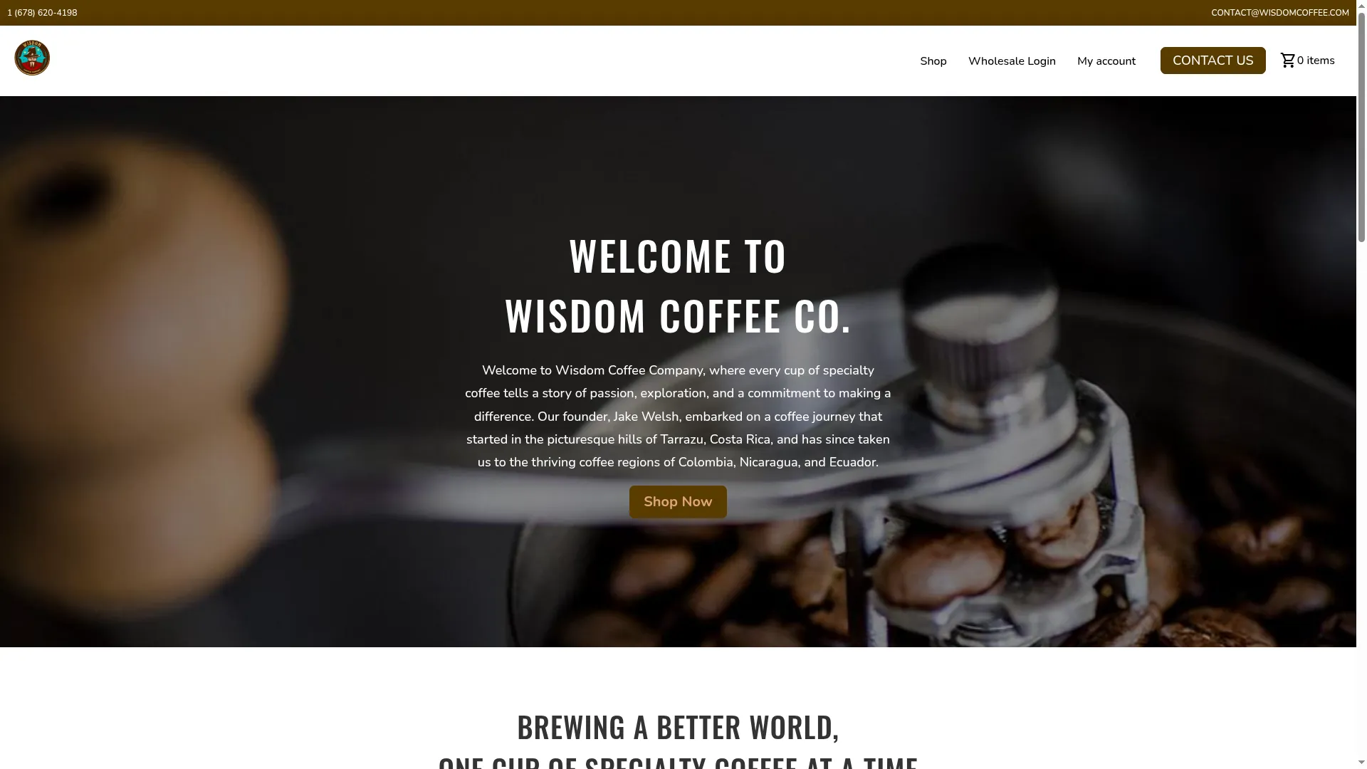 Wisdomcoffee.com