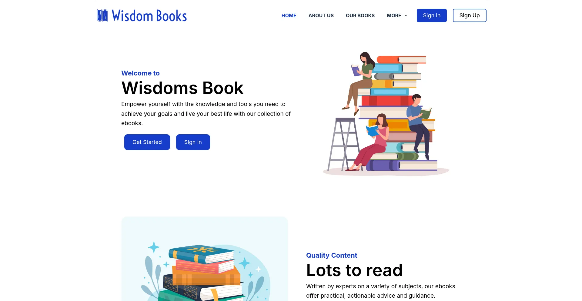 Wisdomsbook.com Screenshot