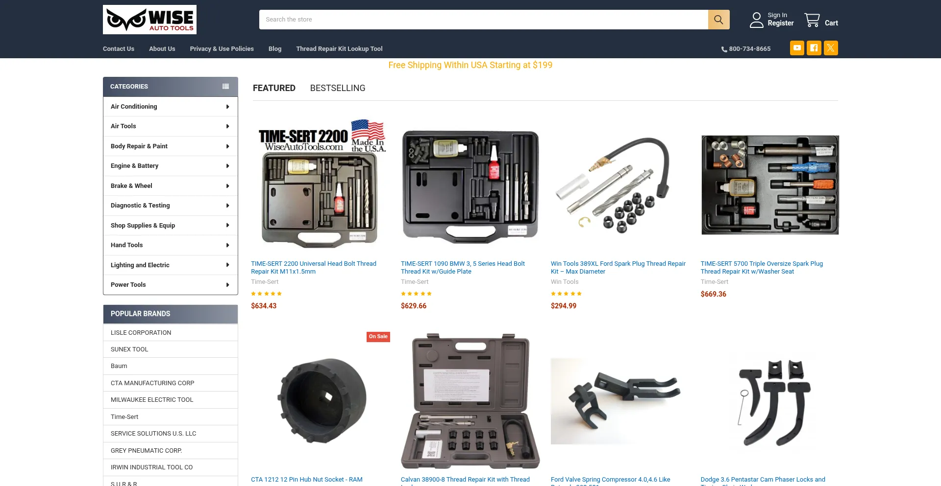 Is Wiseautotools.com Safe?