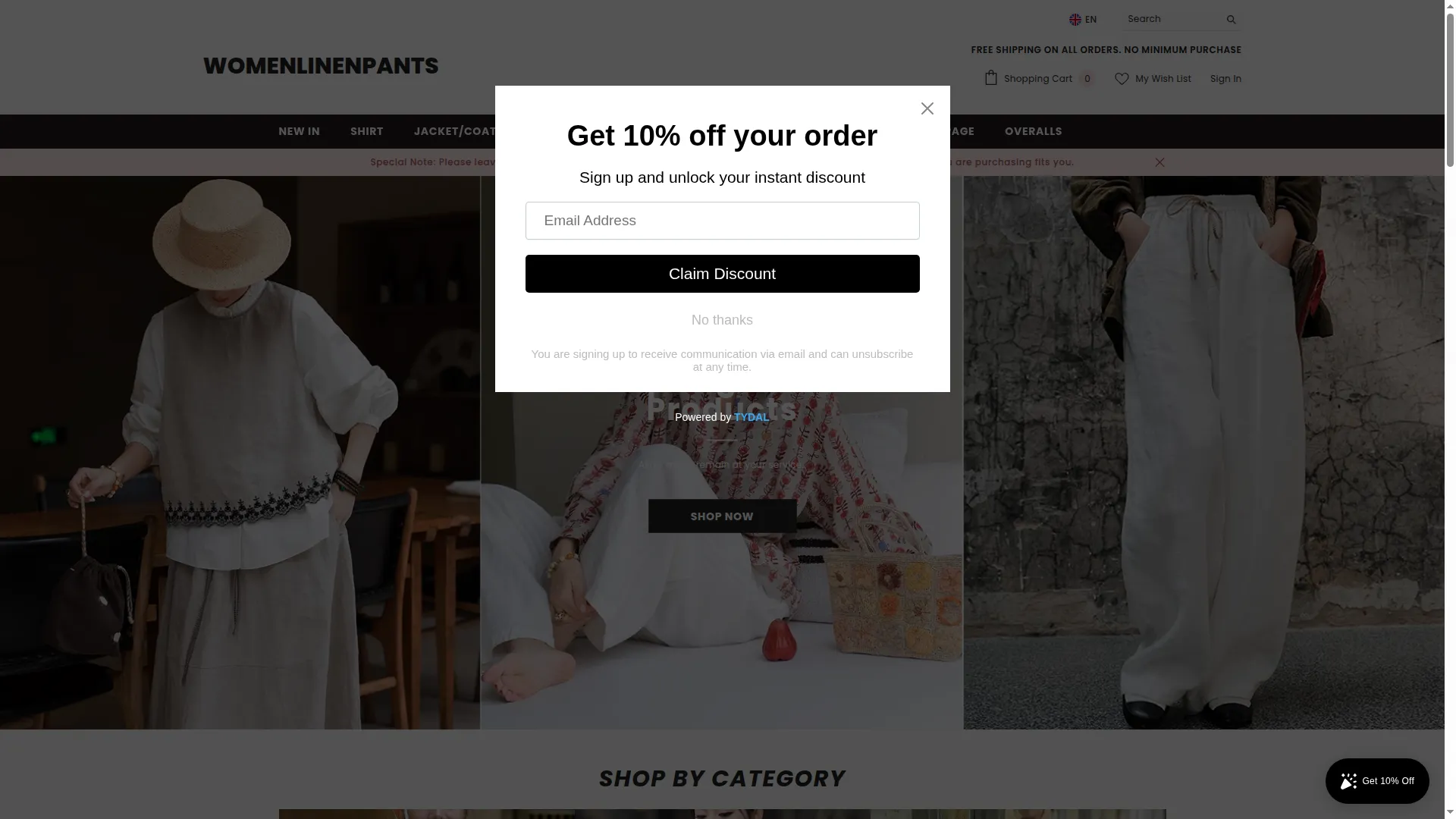 Womenlinenpants.com
