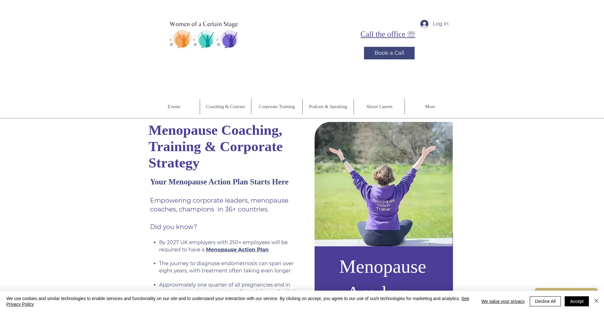Womenofacertainstage.com