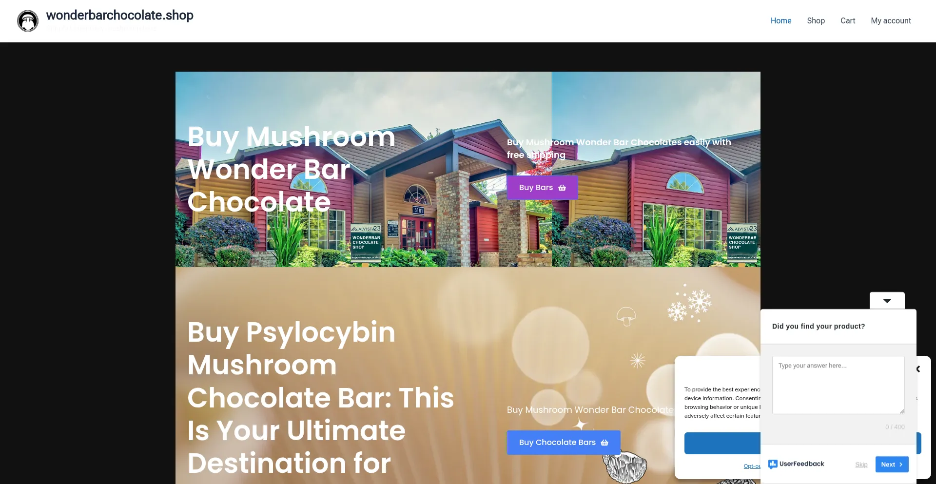 Wonderbarchocolate.shop