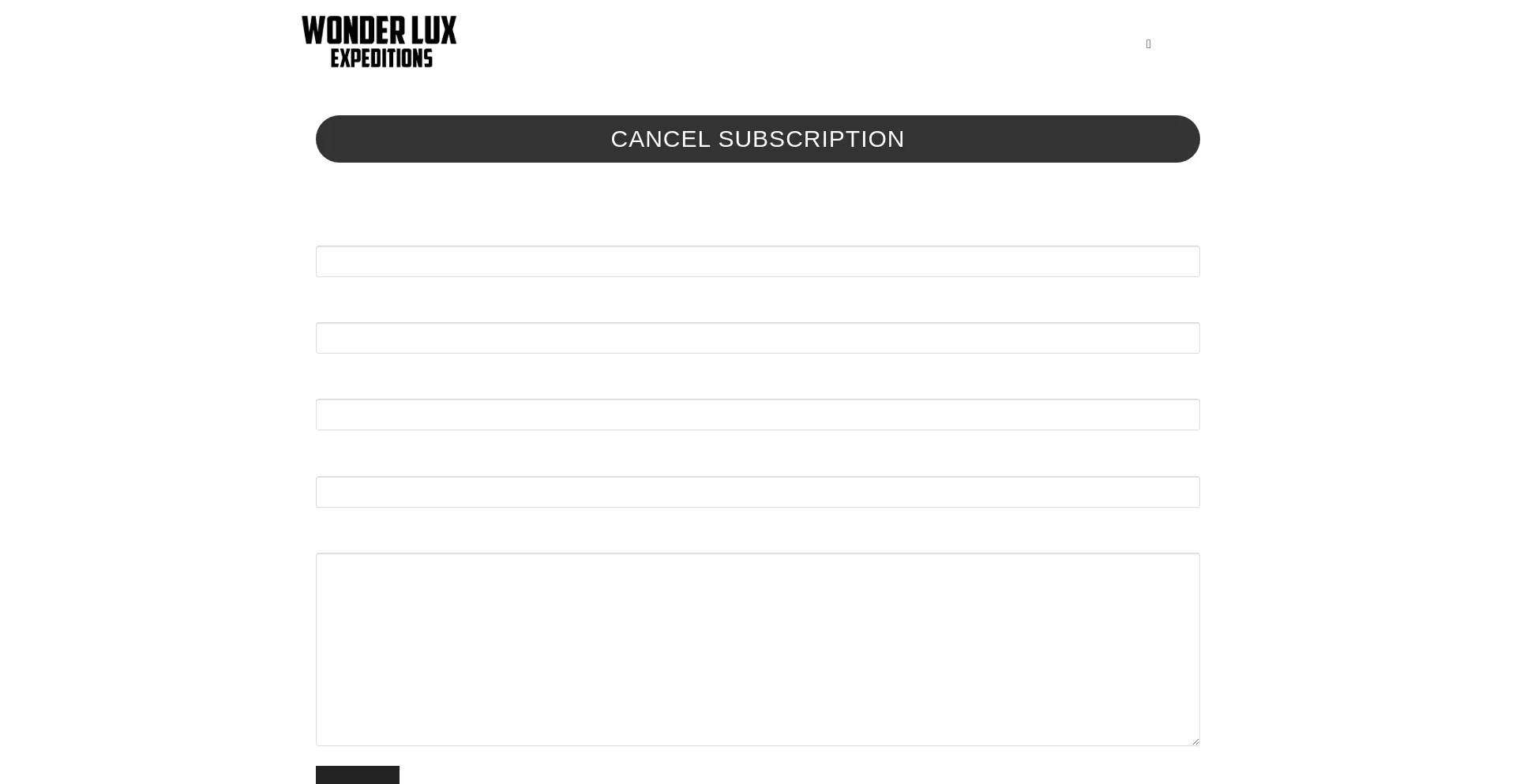 Website screenshot of Wonderluxex.com