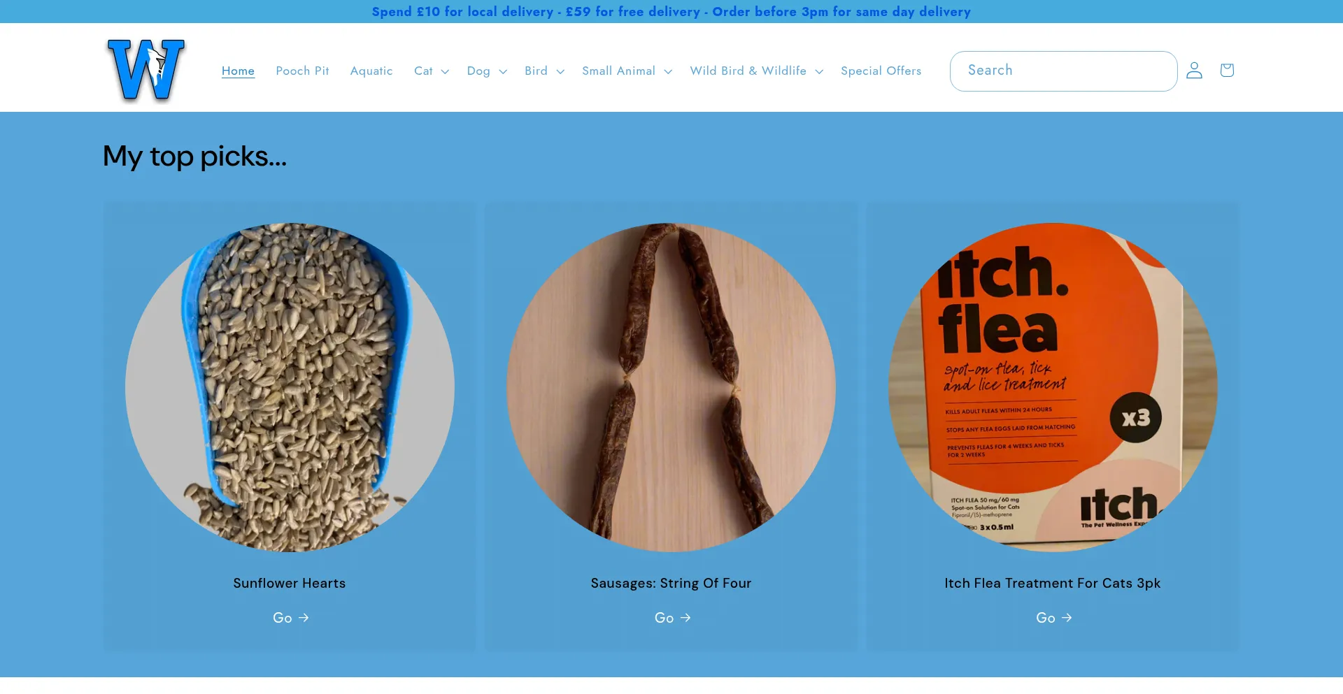Woodpeckerspets.co.uk Screenshot