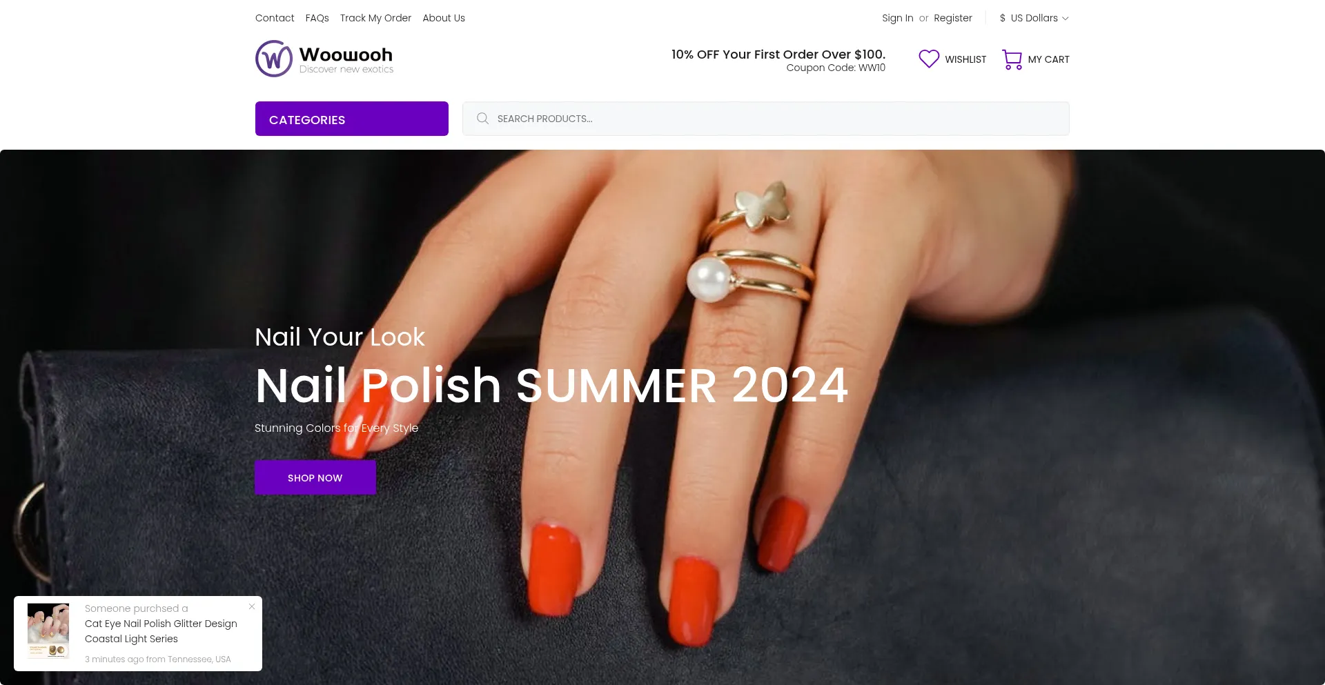 Woowooh.com Screenshot