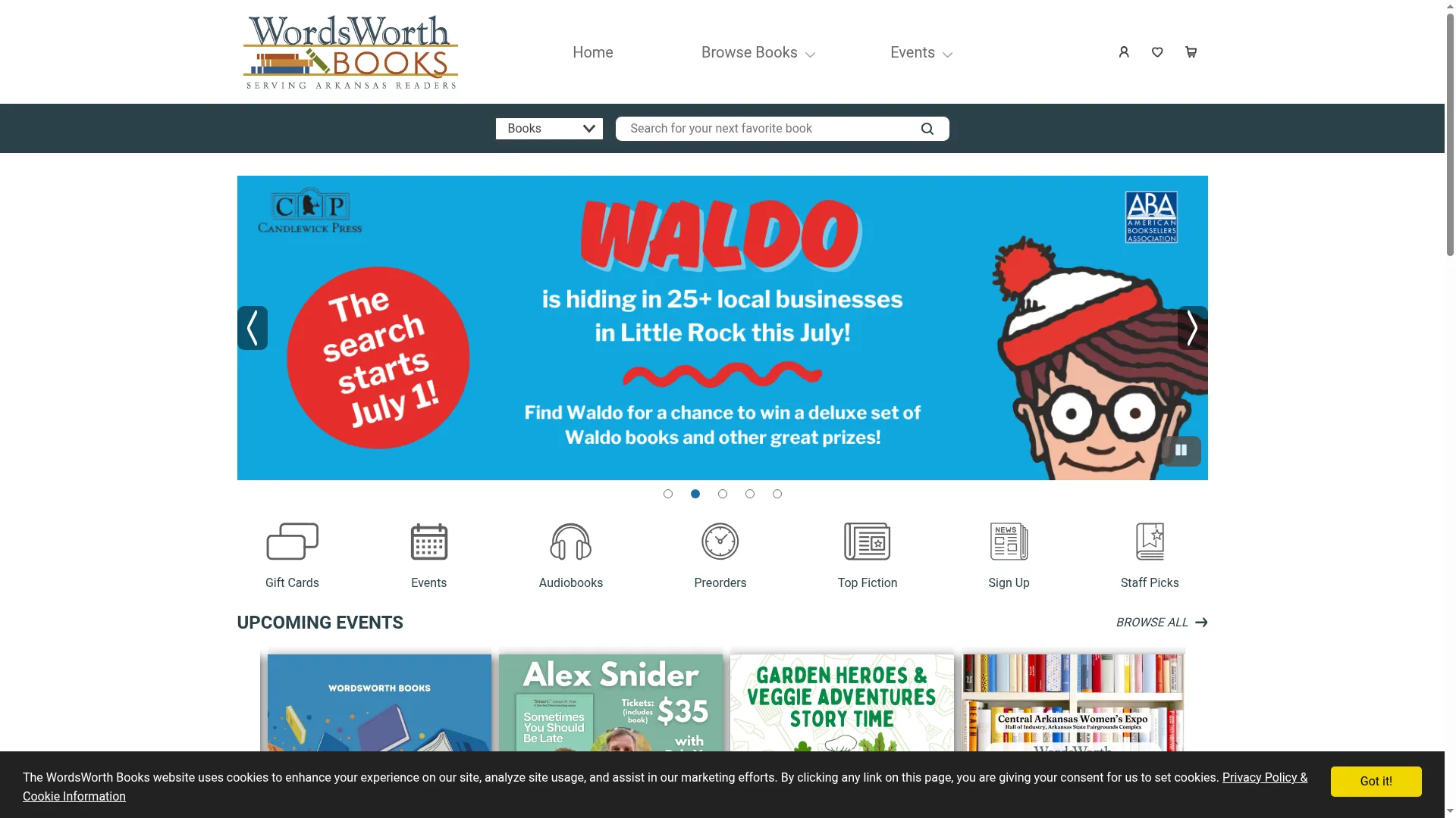 Wordsworthbookstore.com