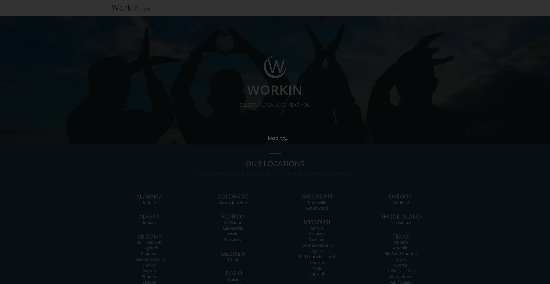 Workin.com Screenshot