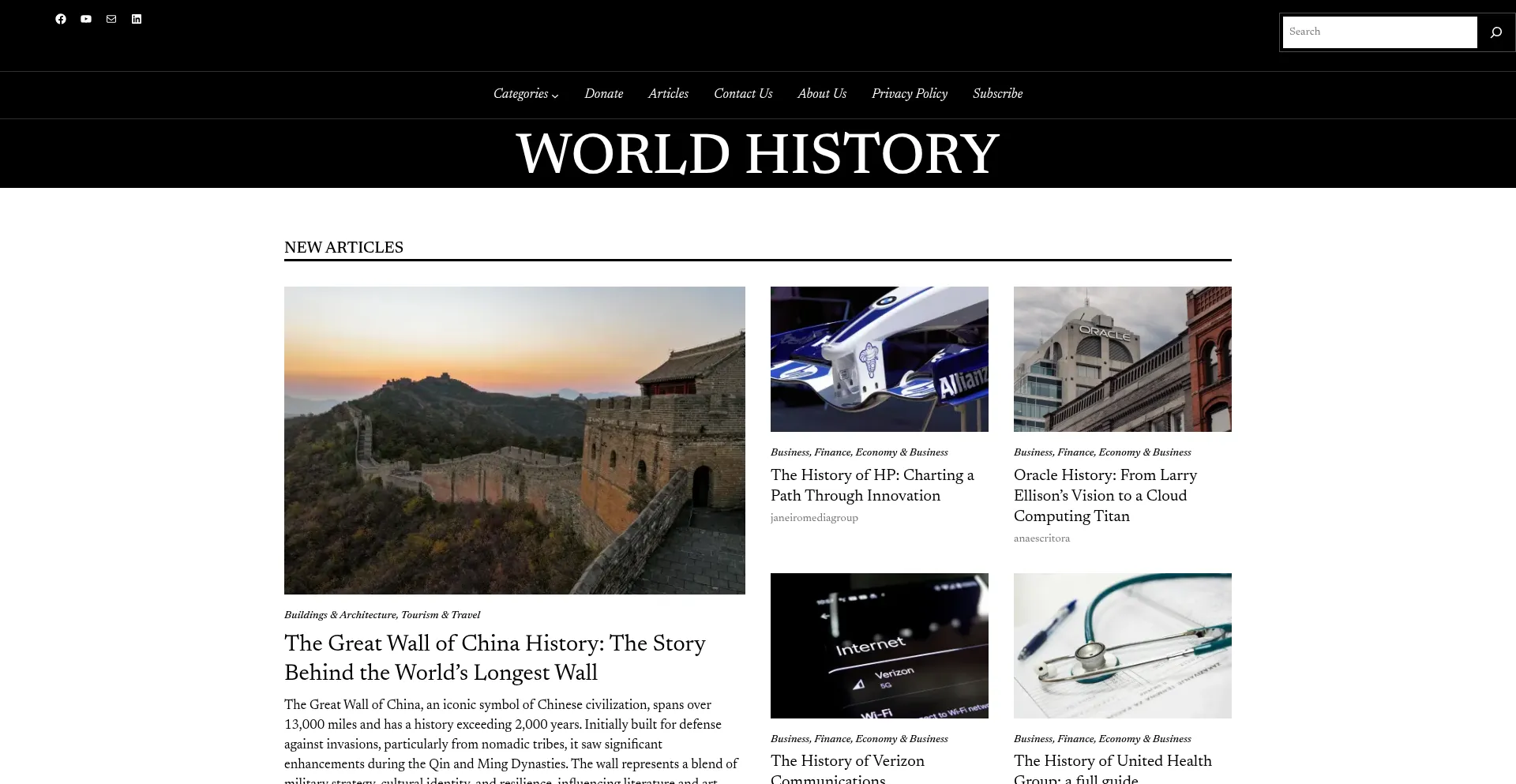 Is Worldhistoryjournal.com Safe?