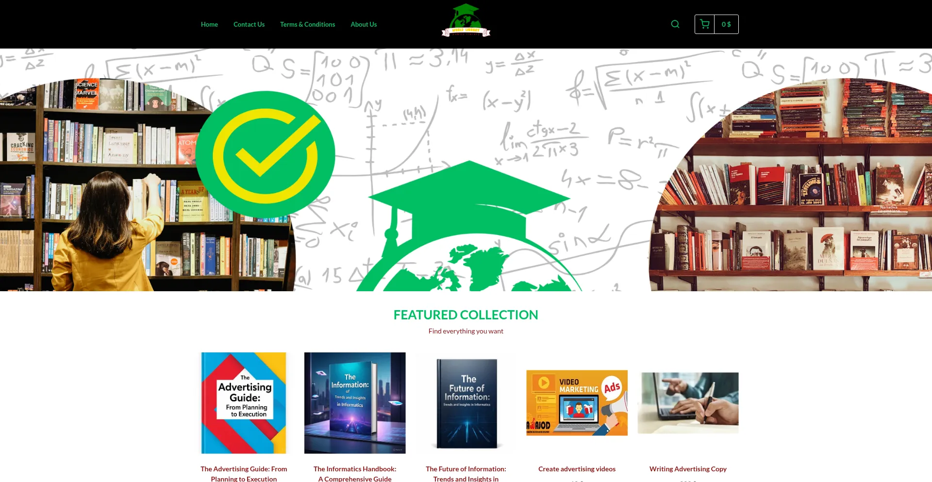 Worldlibraryusa.youcan.store Screenshot