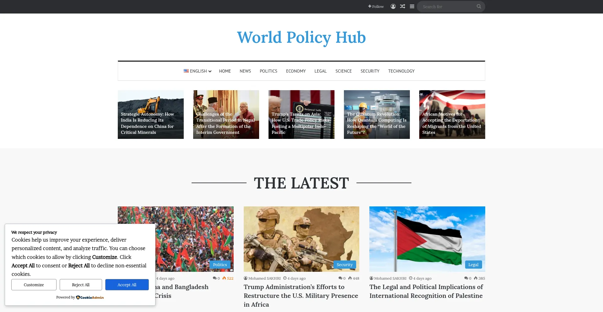 Is Worldpolicyhub.com Safe?
