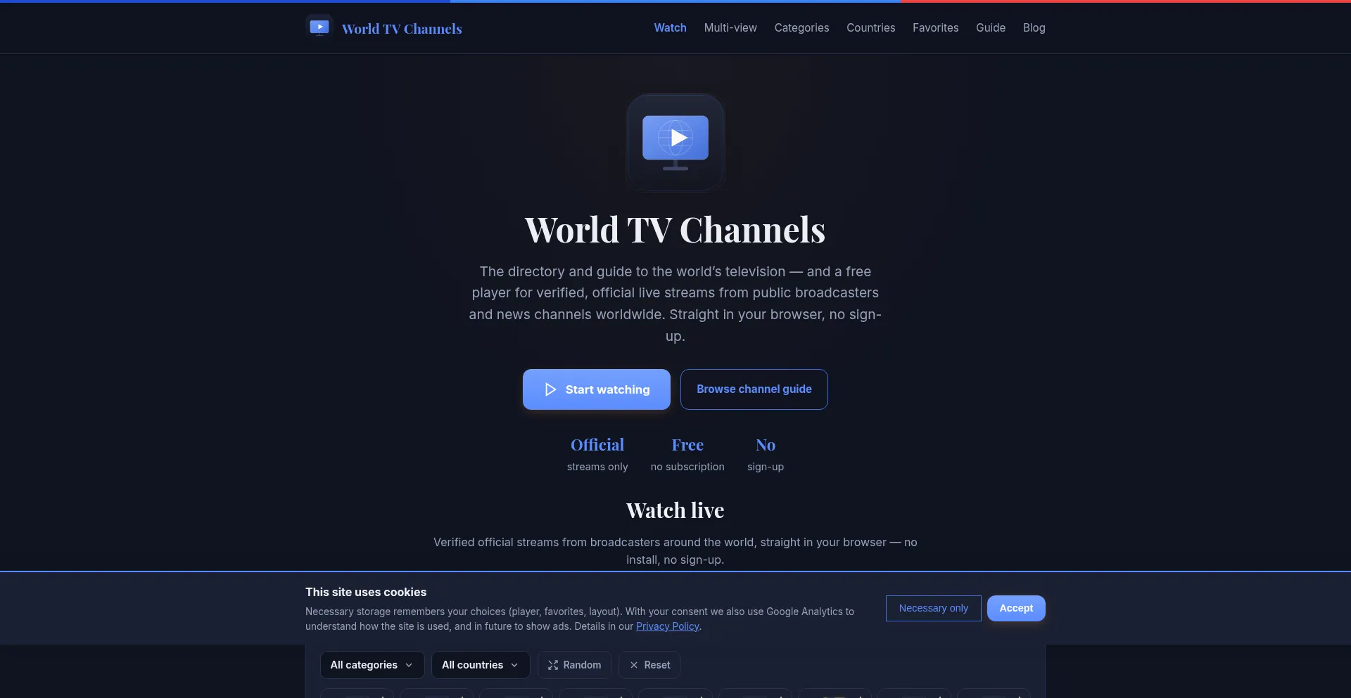 Worldtvchannels.com