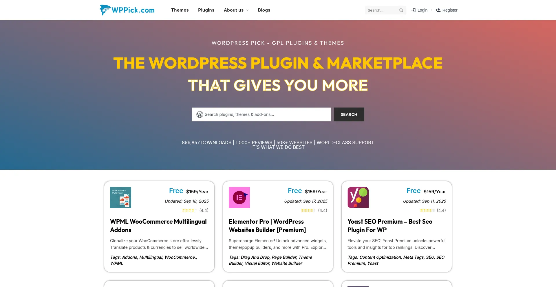 Wppick.com Screenshot