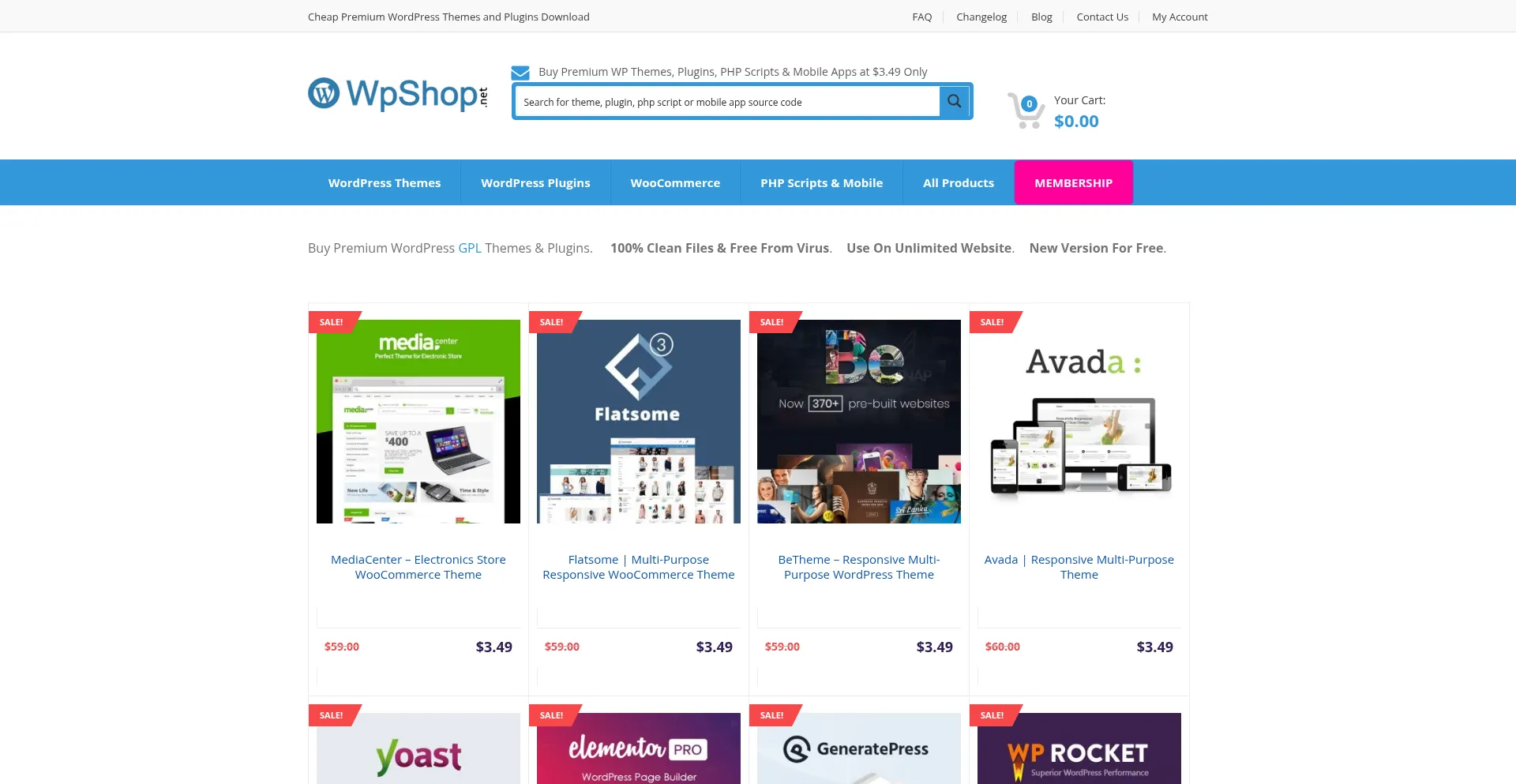 Wpshop.xyz Screenshot