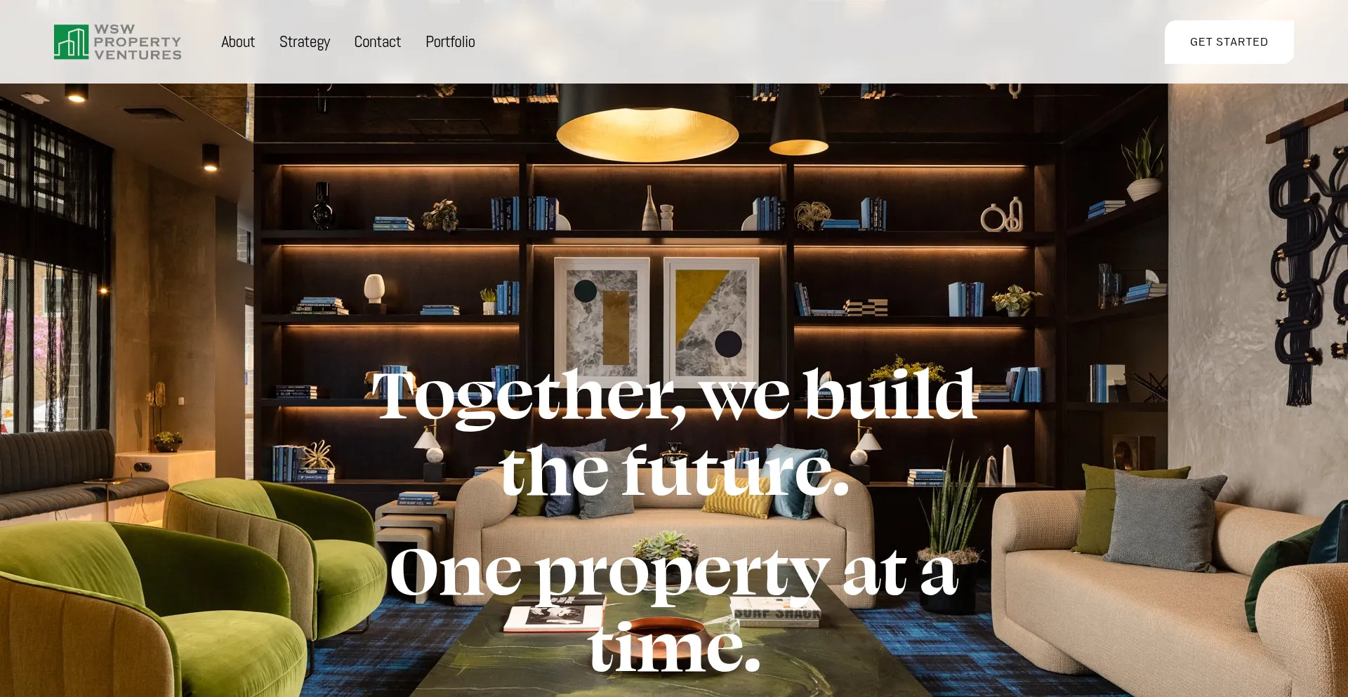 Website screenshot of Wswproperties.com