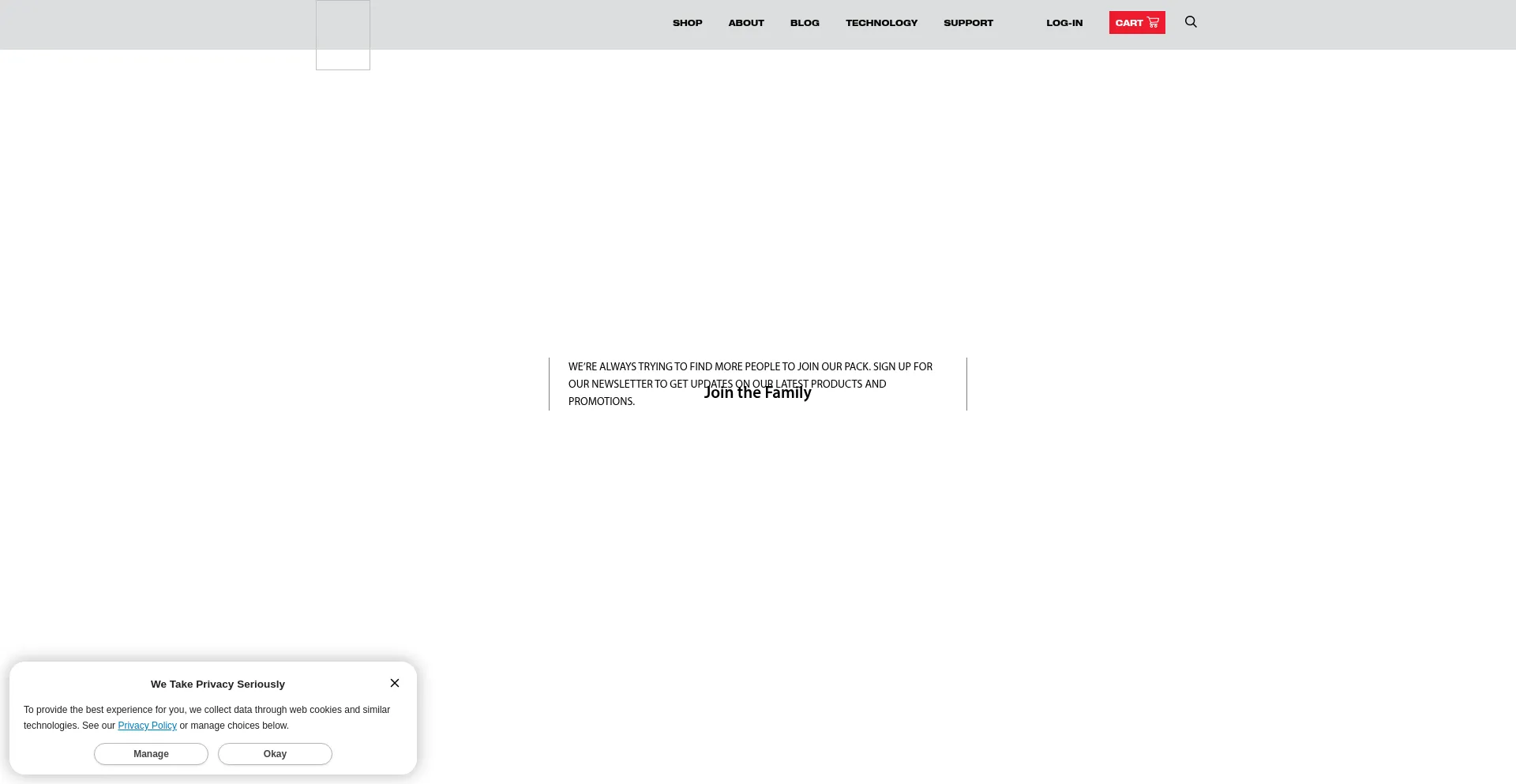 Website screenshot of Wtb.com