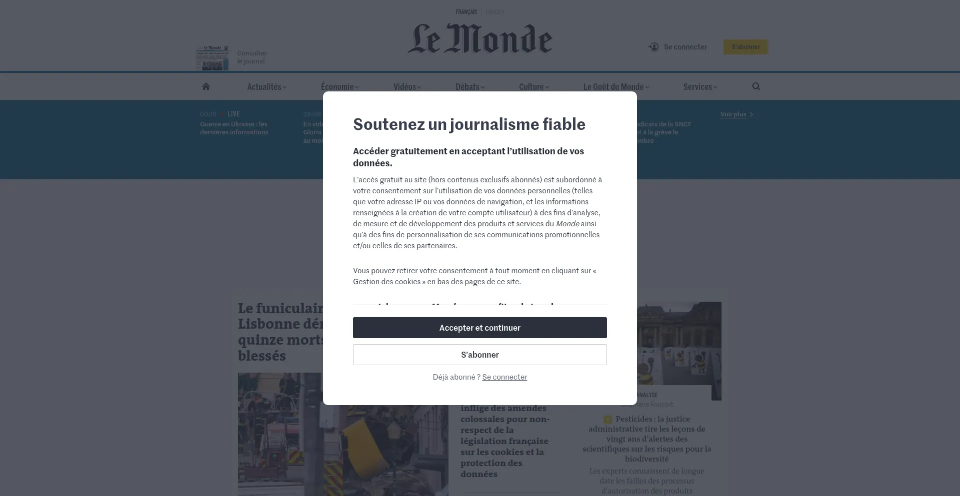 Website screenshot of Www-mondial-pro.com