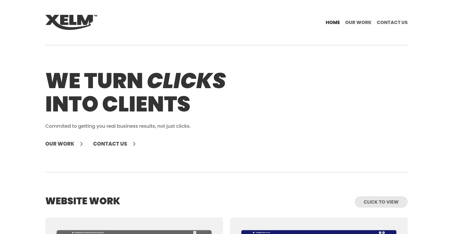 Xelm.co.uk Screenshot