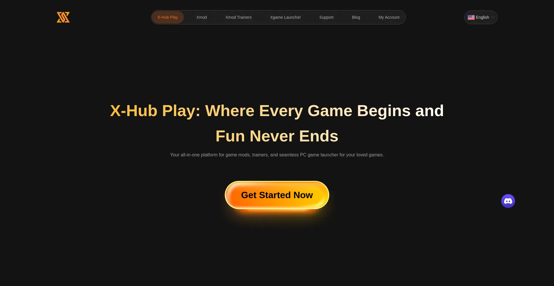 Website screenshot of Xhubplay.com