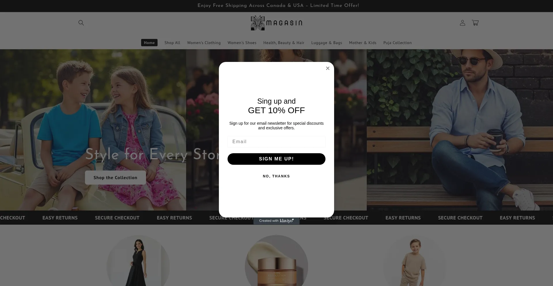 Xmagasin.com Screenshot