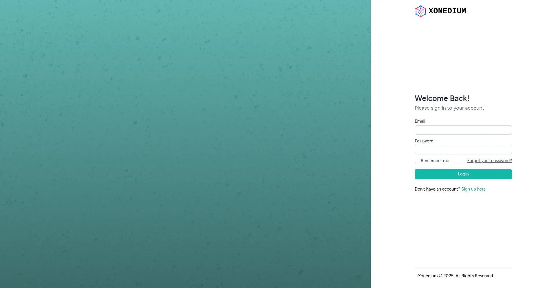 Website screenshot of Xonedium.net