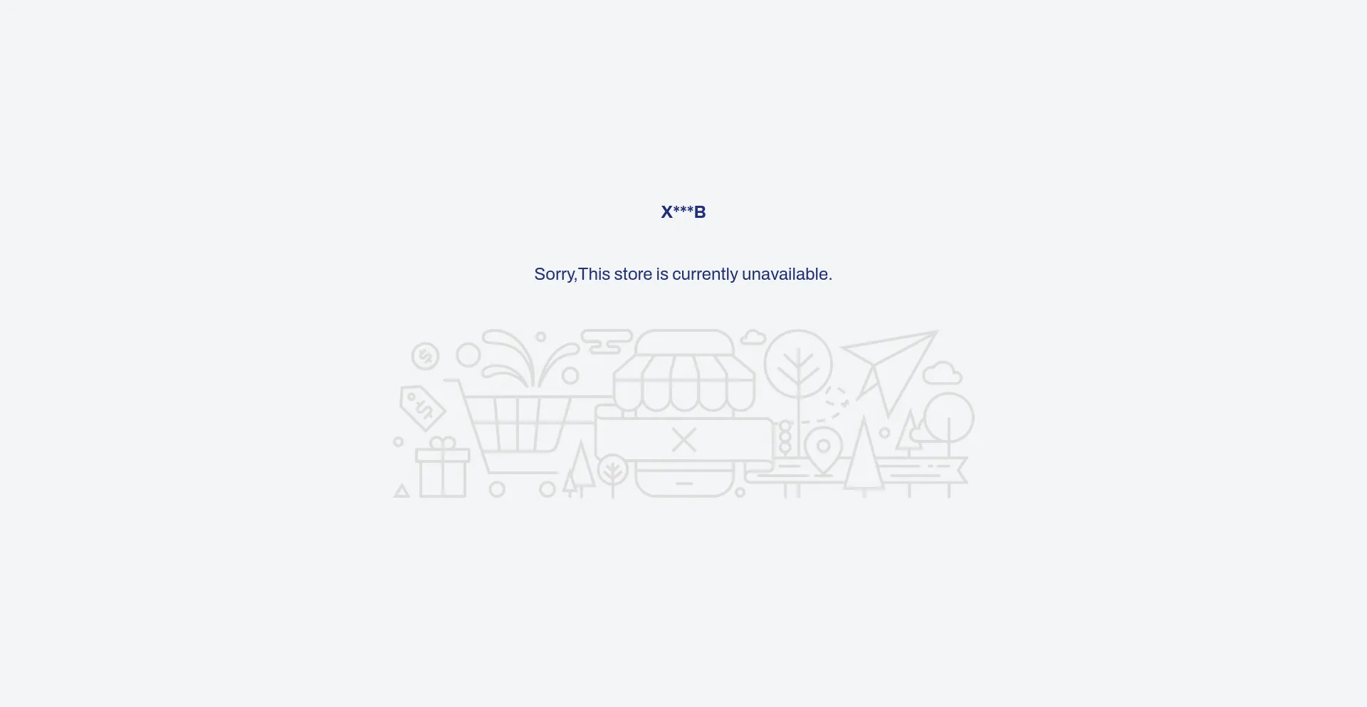 Website screenshot of Xoxmos-b.shop