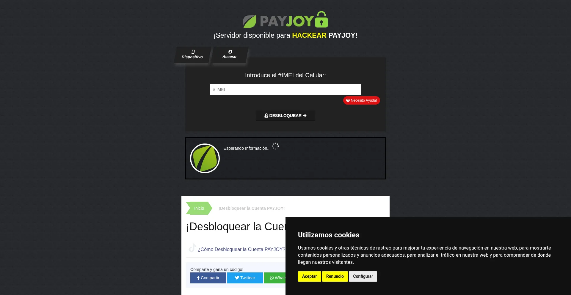 Xpayjoy.icloudgps.com