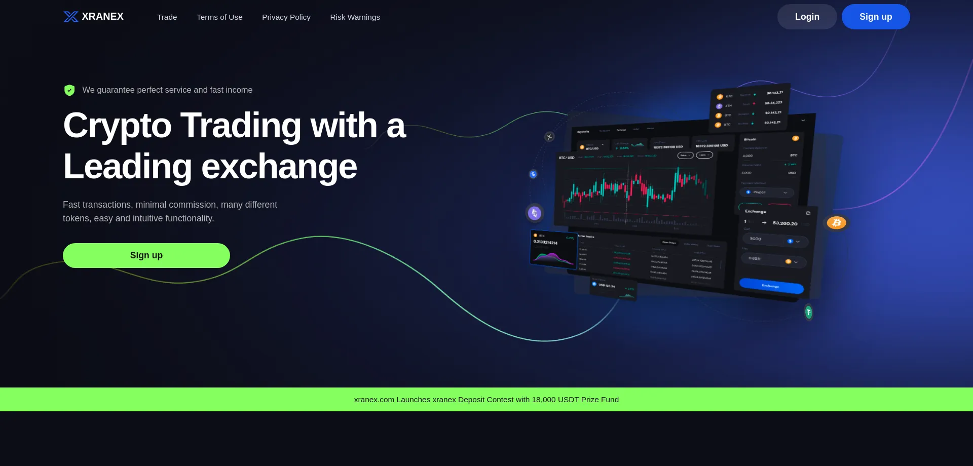 Xranex.com Screenshot