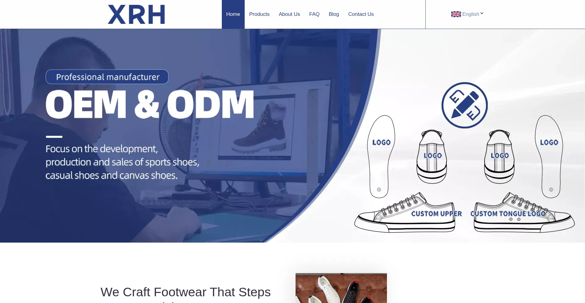 Xrhcustomshoes.com Screenshot