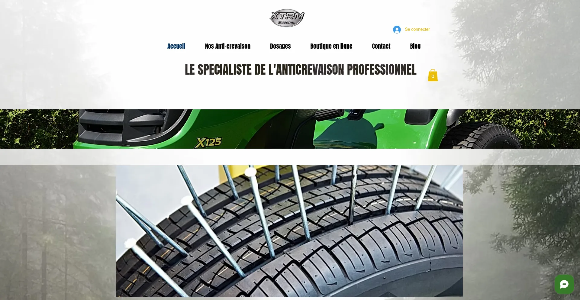 Website screenshot of Xtrmsystems.com